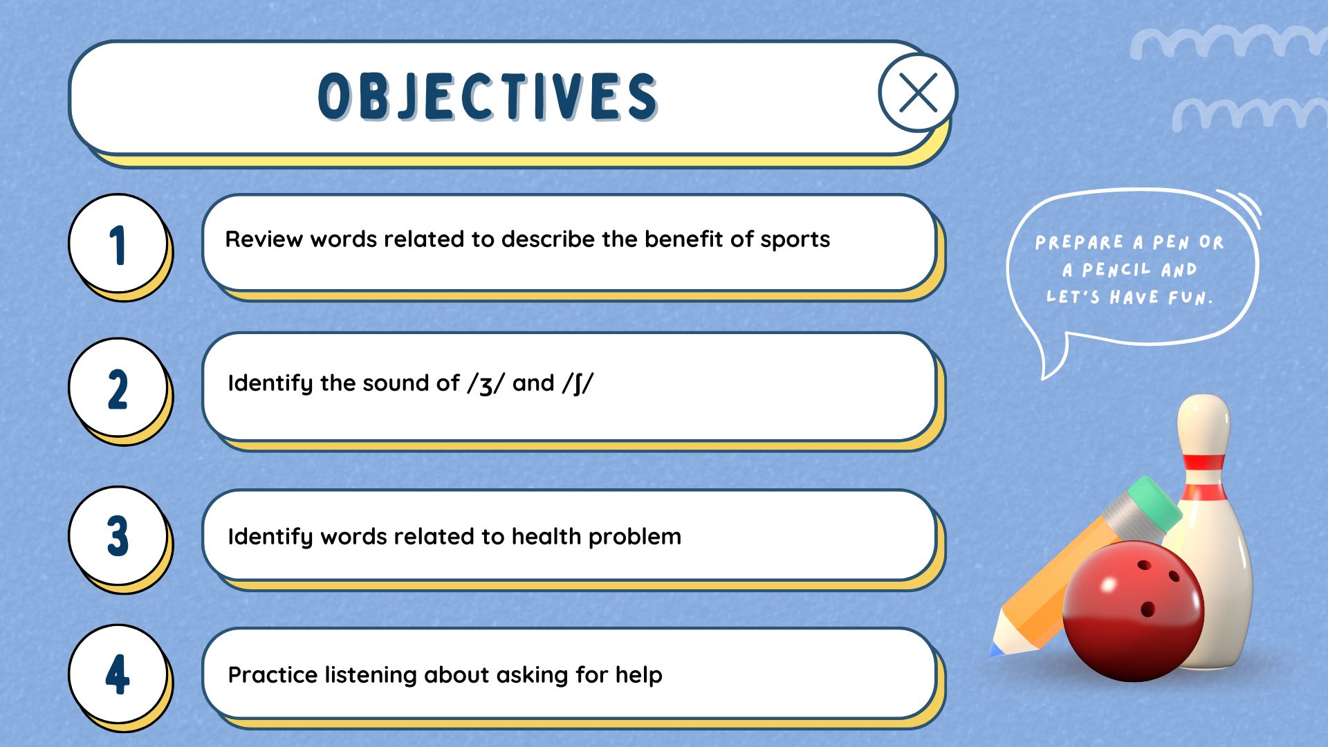 1. Objectives